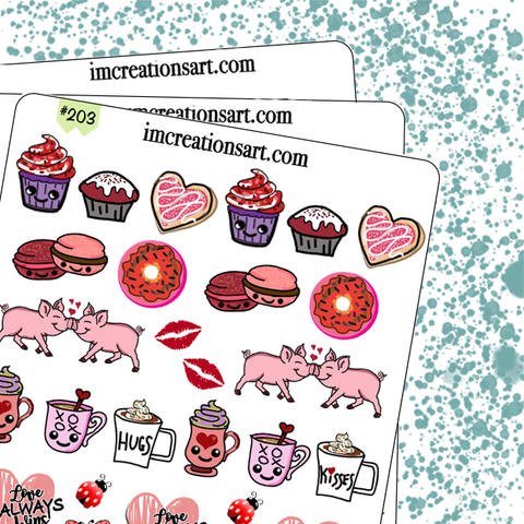 Hand-drawn Planner Stickers