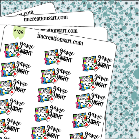 Game Night Board Games Dice Playing Cards