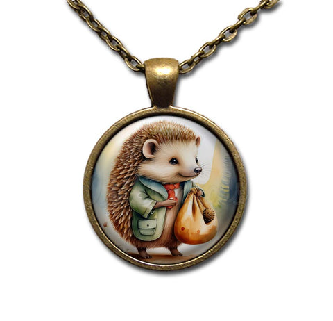 Sweet Hedgehog with Sack