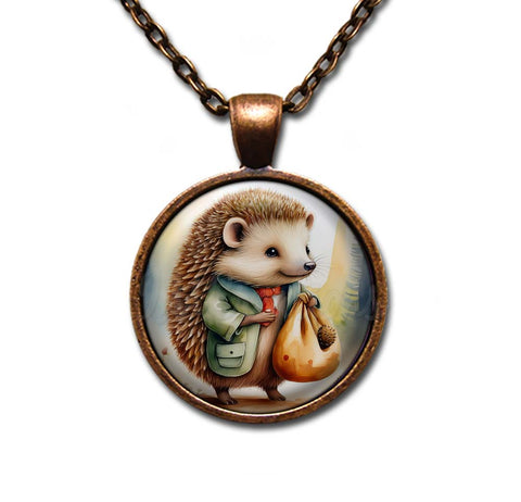 Sweet Hedgehog with Sack