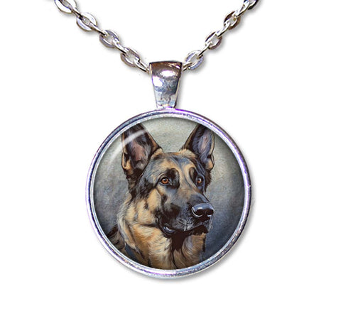 Stoic German Shepherd