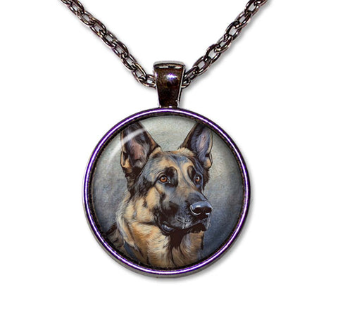 Stoic German Shepherd