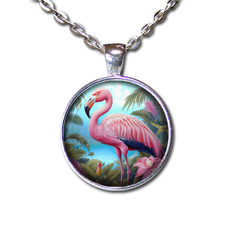 Tropical Pink Flamingo