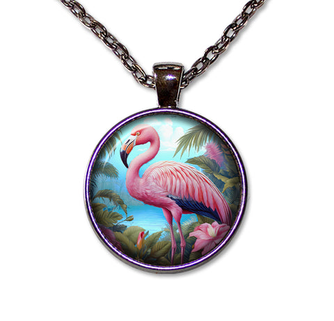 Tropical Pink Flamingo