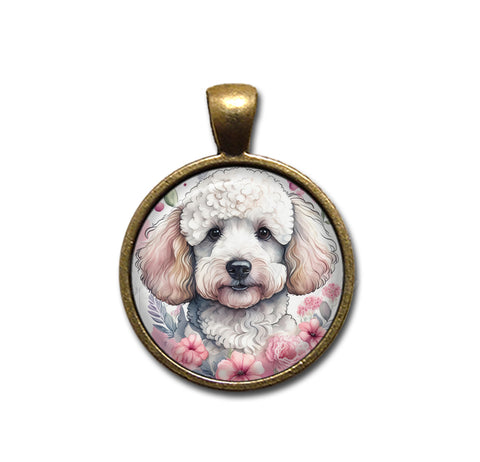 Poodle Dog Shabby Chic