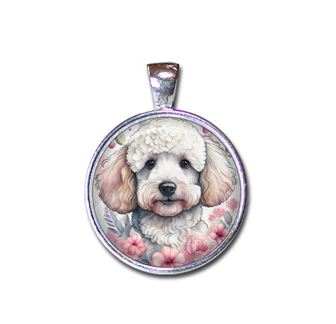 Poodle Dog Shabby Chic