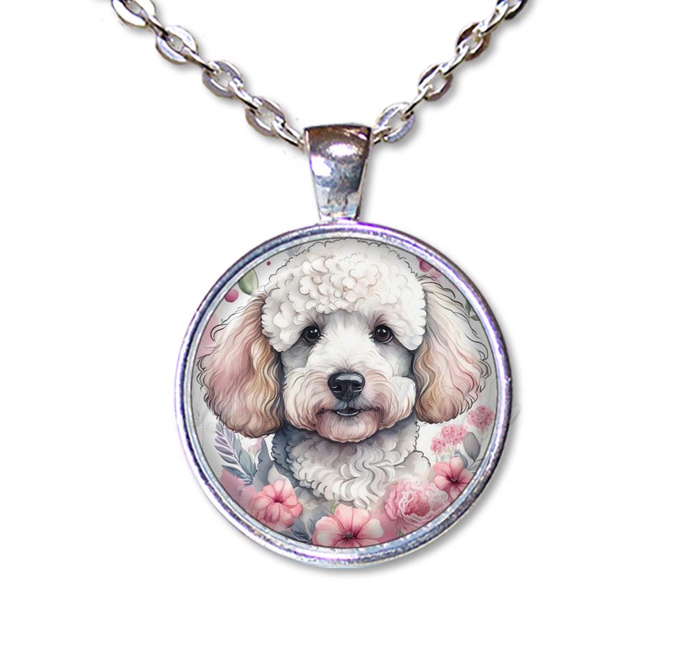 Poodle Dog Shabby Chic