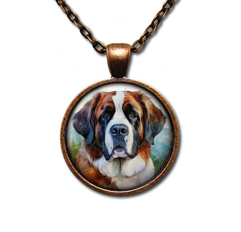 Friendly Saint Bernard