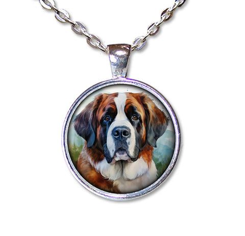 Friendly Saint Bernard