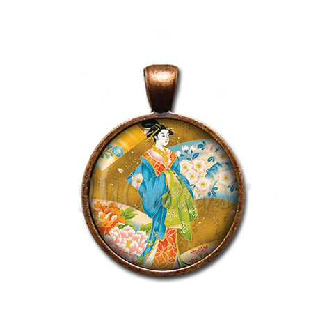 Golden Japanese Geisha