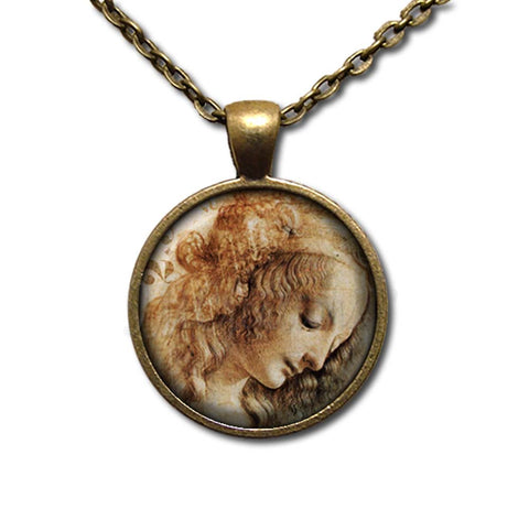 DaVinci's Sketch of Woman