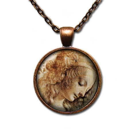 DaVinci's Sketch of Woman