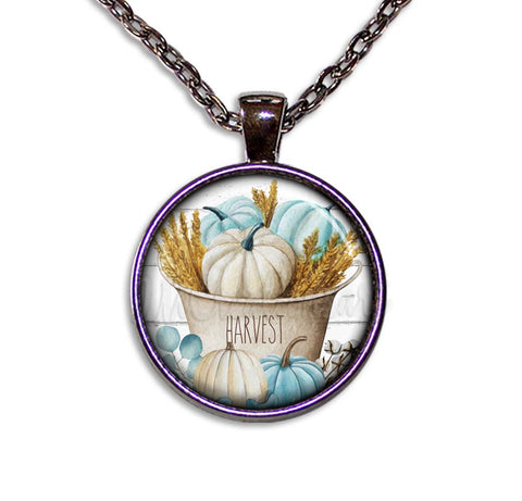 Autumn Harvest Blue Tan