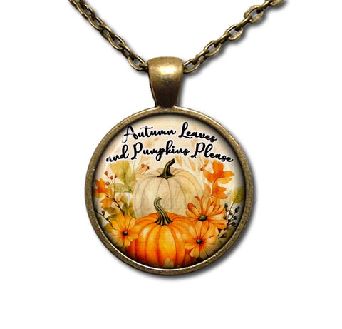 Autumn Leaves and Pumpkin Please