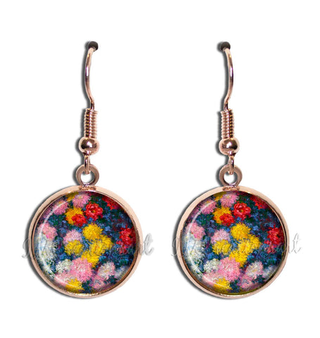 Monet's Chrysanthemum Pastel Fireworks