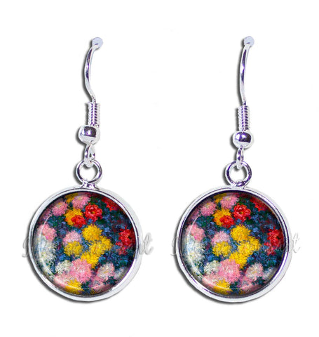 Monet's Chrysanthemum Pastel Fireworks