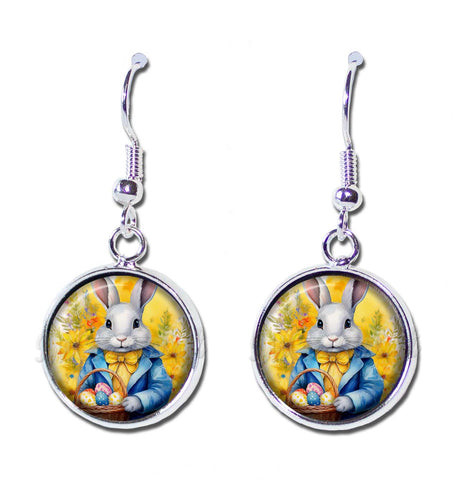 Blue Coat Easter Bunny