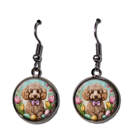 Sweet Easter Poodle Dog