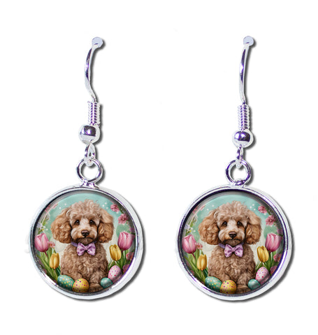 Sweet Easter Poodle Dog