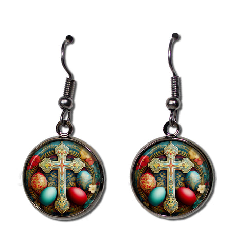 Orthodox Easter Cross and Egg