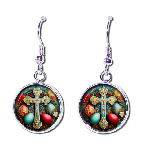 Orthodox Easter Cross and Egg