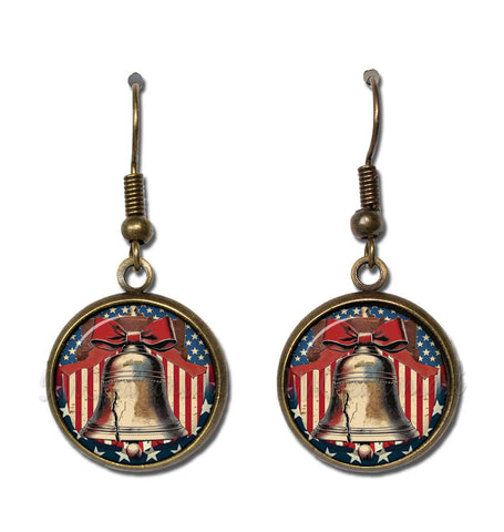 Vintage Liberty Bell (earrings)