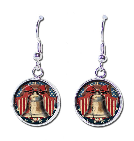 Vintage Liberty Bell (earrings)