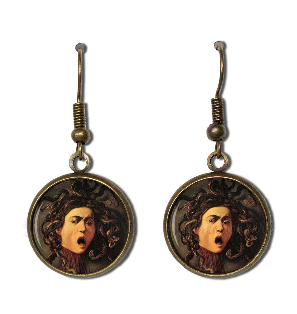 Vintage Art Medusa Head