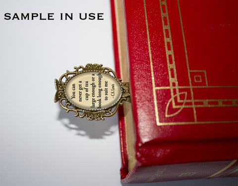 C.W. Lewis Quote "..cup of tea.."