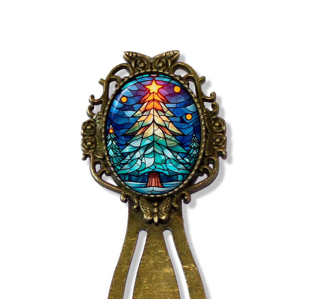 FAUX Stained Glass Christmas Tree