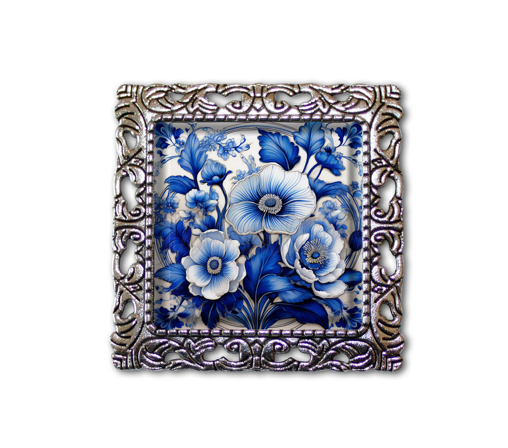 Beautiful Delft Style Flowers