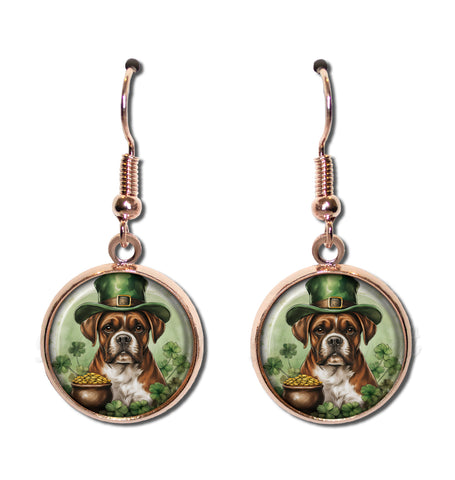 St. Patrick's Boxer Dog Irish Pot of Gold