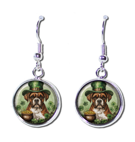 St. Patrick's Boxer Dog Irish Pot of Gold
