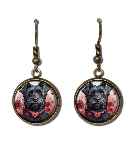 Valentine's Black Scottish Terrier