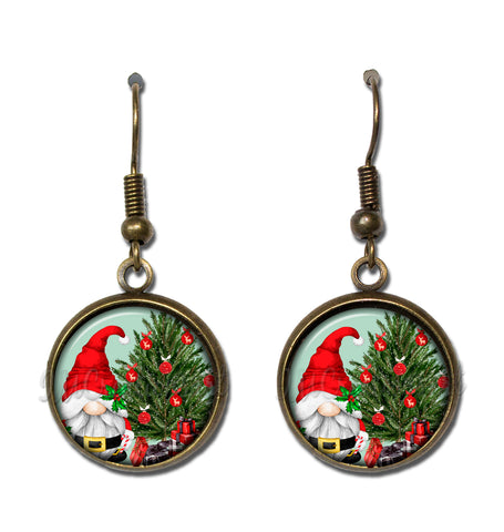 Christmas Gnome with Tree