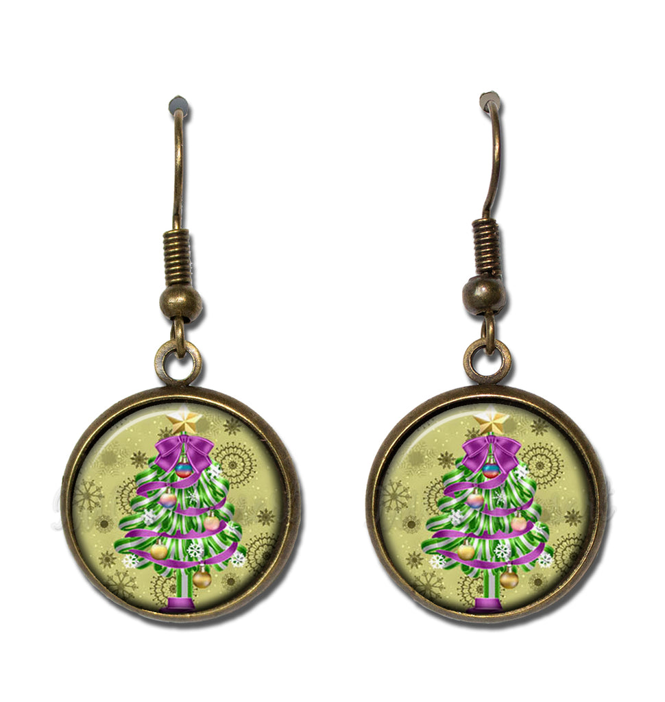 Green Purple Christmas Tree