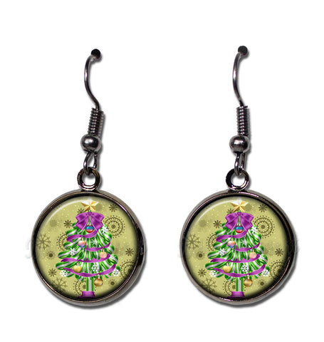 Green Purple Christmas Tree