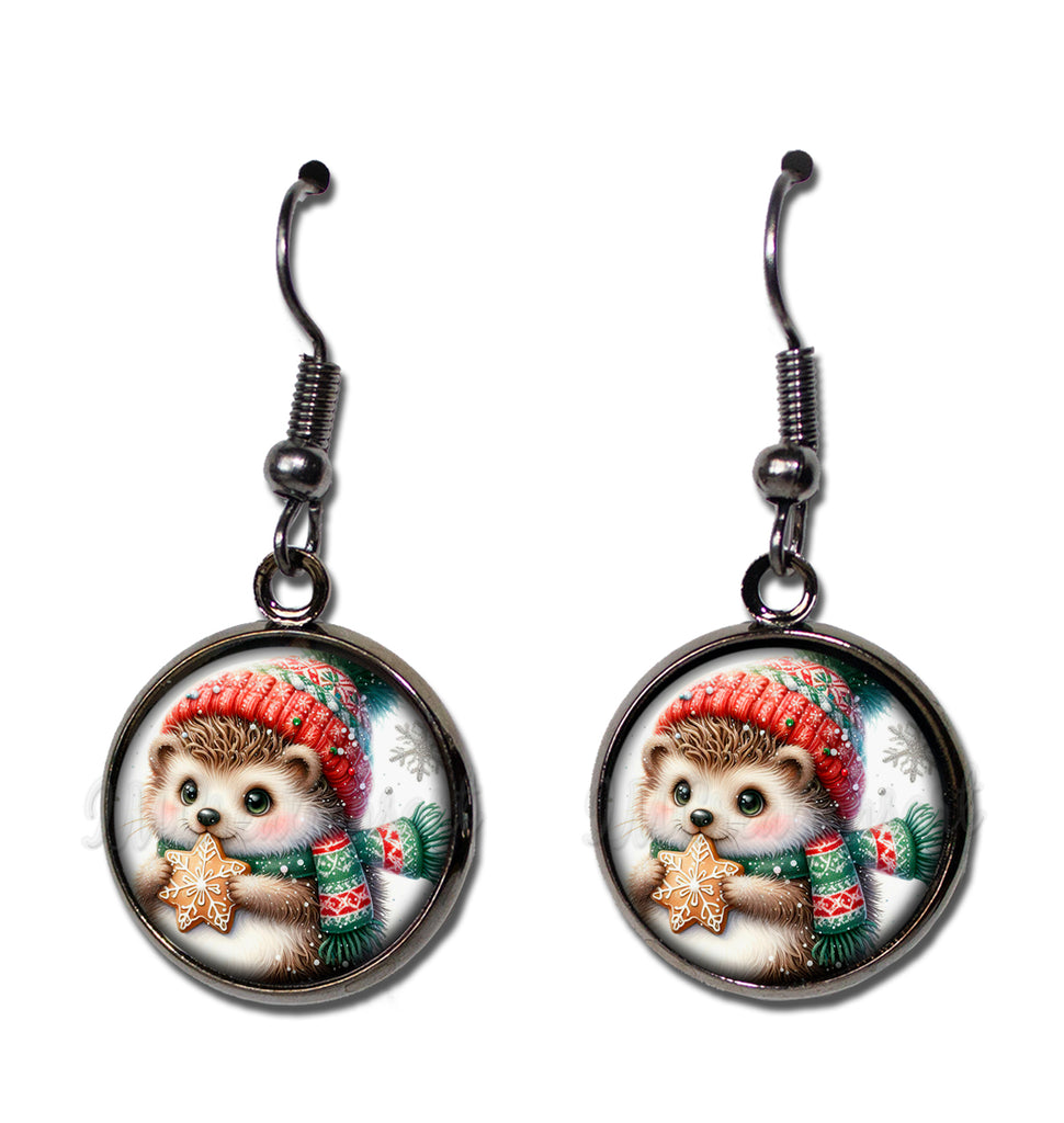 Holiday Hedgehog with Cookie