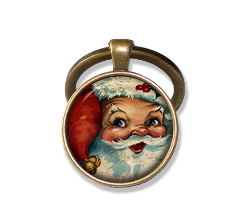 Vintage Christmas Jingle Santa