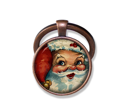 Vintage Christmas Jingle Santa