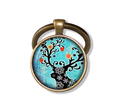 Holidays Silhouette Reindeer