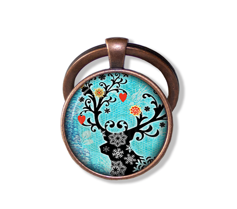 Holidays Silhouette Reindeer