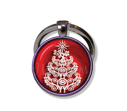 Swirly Whimsical Christmas Tree