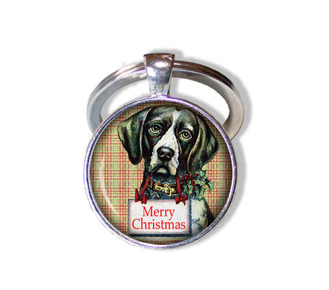 Retro Merry Christmas Dog