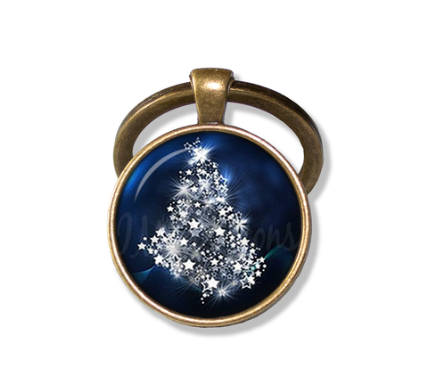 Christmas Tree Deep Blue