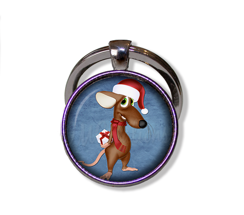 Whimsical Christmas Critter Rat