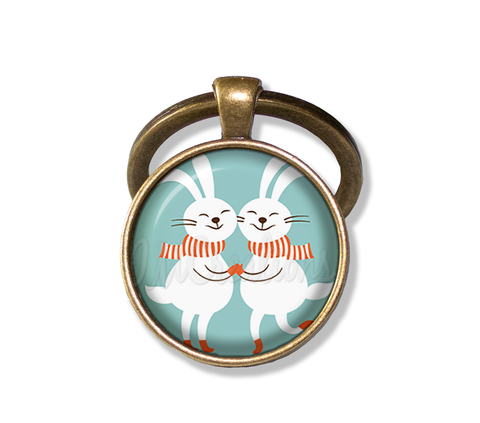 Winter Bunny Rabbits