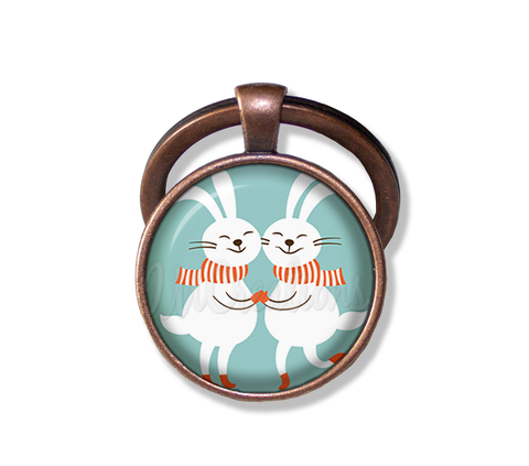 Winter Bunny Rabbits