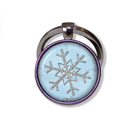 Winter Blue Snowflake