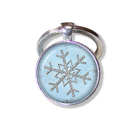 Winter Blue Snowflake